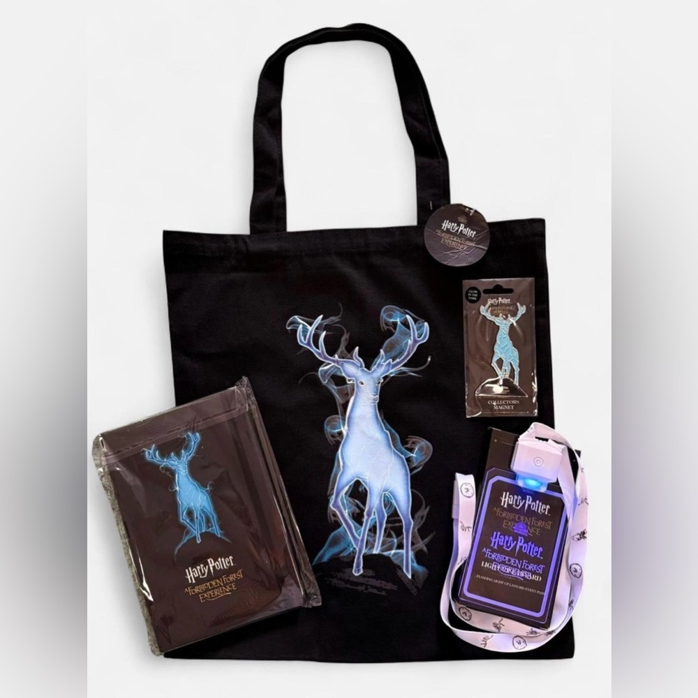 NWT Official Harry Potter Forbidden Forest Stag Patronus Merch Bundle (RARE)
